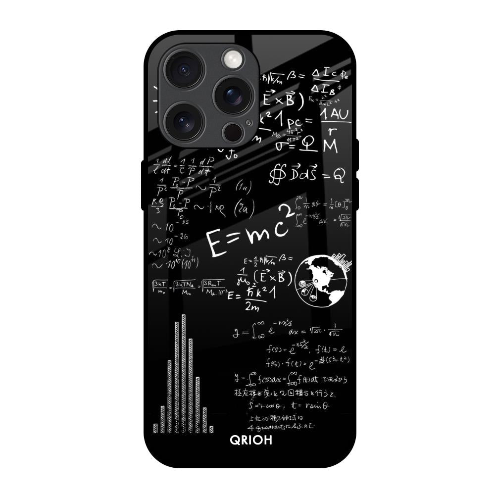 Funny Math iPhone 15 Pro Max Glass Back Cover Online