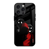 Shadow Character iPhone 15 Pro Max Glass Back Cover Online