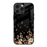 Floating Floral Print iPhone 15 Pro Max Glass Back Cover Online