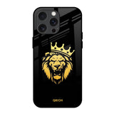 Lion The King iPhone 15 Pro Max Glass Back Cover Online