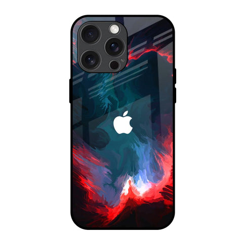 Brush Art iPhone 15 Pro Max Glass Back Cover Online
