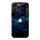 Blue Rough Abstract iPhone 15 Pro Max Glass Back Cover Online