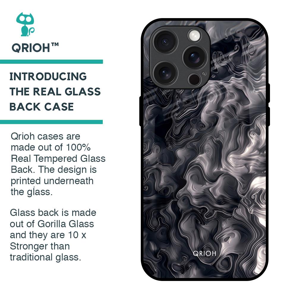 Cryptic Smoke Glass Case for iPhone 15 Pro Max