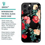 Floral Bunch Glass Case For iPhone 15 Pro Max