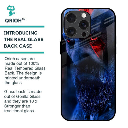 God Of War Glass Case For iPhone 15 Pro Max