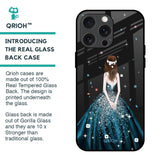 Queen Of Fashion Glass Case for iPhone 15 Pro Max