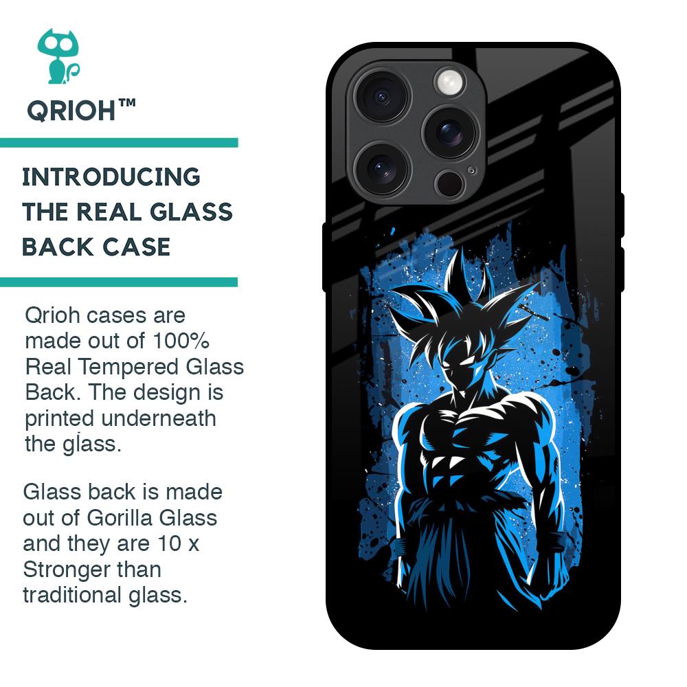 Splatter Instinct Glass Case for iPhone 15 Pro Max