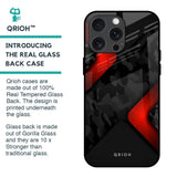 Modern Camo Abstract Glass Case for iPhone 15 Pro Max