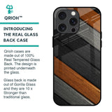 Tri Color Wood Glass Case for iPhone 15 Pro Max