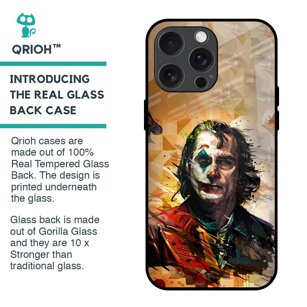 Psycho Villain Glass Case for iPhone 15 Pro Max
