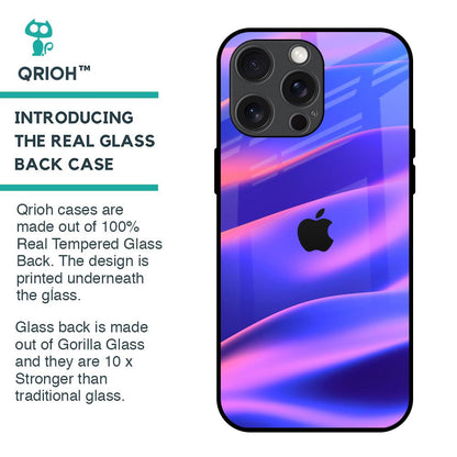 Colorful Dunes Glass Case for iPhone 15 Pro Max