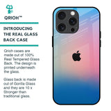 Blue & Pink Ombre Glass case for iPhone 15 Pro Max
