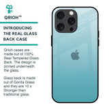 Arctic Blue Glass Case For iPhone 15 Pro Max