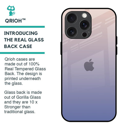 Rose Hue Glass Case for iPhone 15 Pro Max