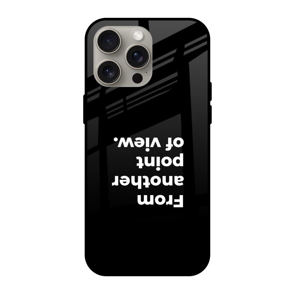 Motivation iPhone 15 Pro Max Glass Back Cover Online