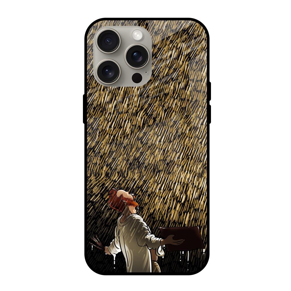 Rain Festival iPhone 15 Pro Max Glass Back Cover Online