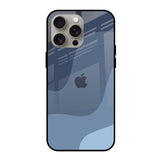 Navy Blue Ombre iPhone 15 Pro Max Glass Back Cover Online