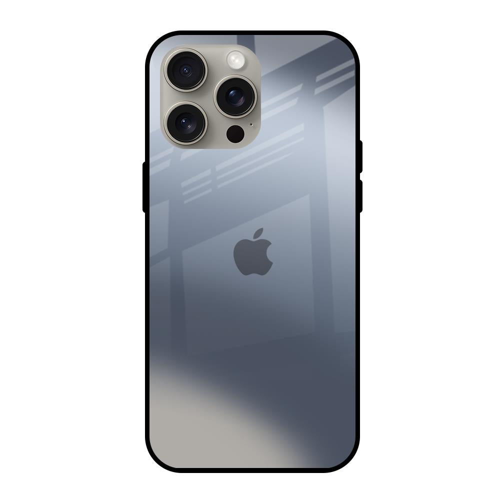 Space Grey Gradient iPhone 15 Pro Max Glass Back Cover Online