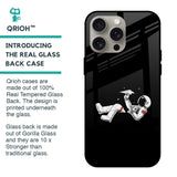 Space Traveller Glass Case for iPhone 15 Pro Max