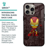 Angry Baby Super Hero Glass Case for iPhone 15 Pro Max