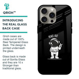 Peace Out Astro Glass Case for iPhone 15 Pro Max