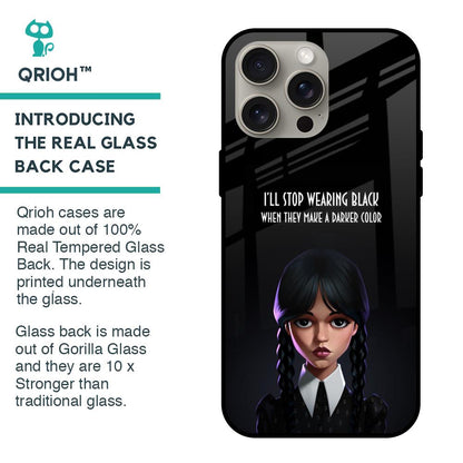 Aesthetic Digital Art Glass Case for iPhone 15 Pro Max
