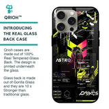 Astro Glitch Glass Case for iPhone 15 Pro Max