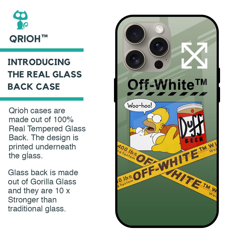 Duff Beer Glass Case for iPhone 15 Pro Max