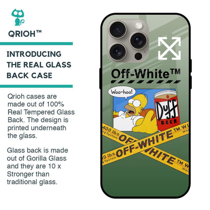 Duff Beer Glass Case for iPhone 15 Pro Max