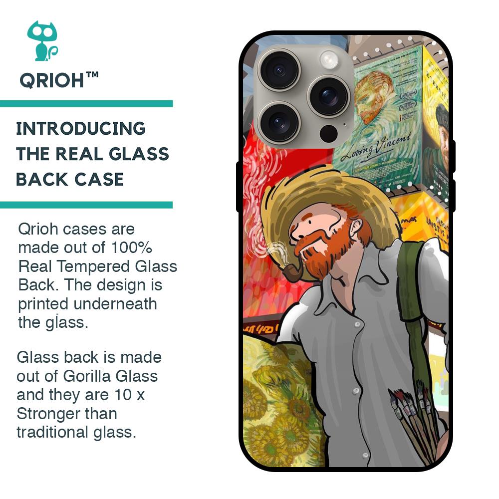Loving Vincent Glass Case for iPhone 15 Pro Max