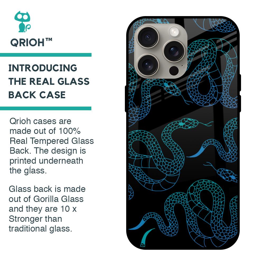 Serpentine Glass Case for iPhone 15 Pro Max