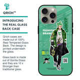 Zoro Bape Glass Case for iPhone 15 Pro Max