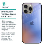 Blue Aura Glass Case for iPhone 15 Pro Max