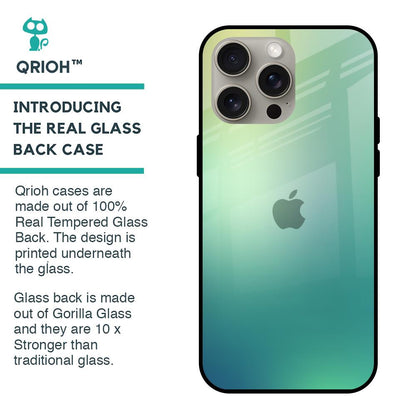 Dusty Green Glass Case for iPhone 15 Pro Max