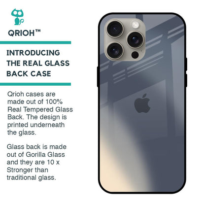 Metallic Gradient Glass Case for iPhone 15 Pro Max