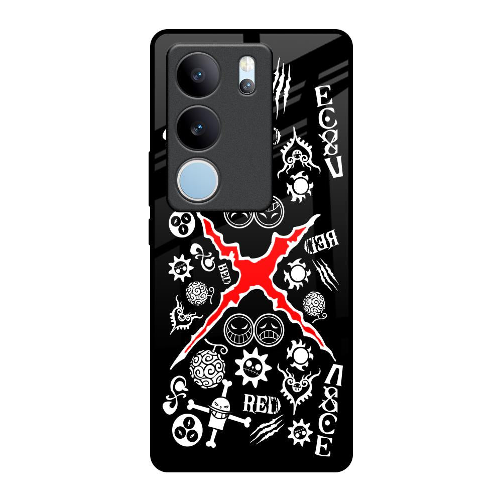Red Zone Vivo V29 5G Glass Back Cover Online