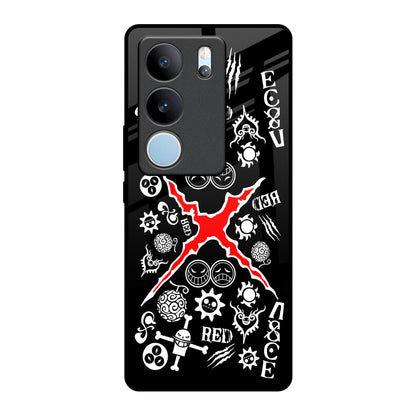 Red Zone Vivo V29 5G Glass Back Cover Online