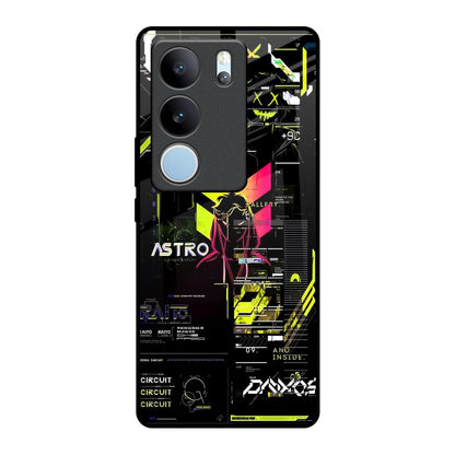 Astro Glitch Vivo V29 5G Glass Back Cover Online
