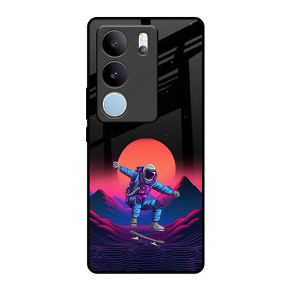 Retro Astronaut Vivo V29 5G Glass Back Cover Online