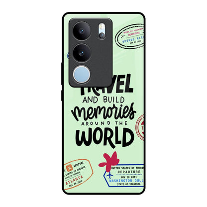Travel Stamps Vivo V29 5G Glass Back Cover Online