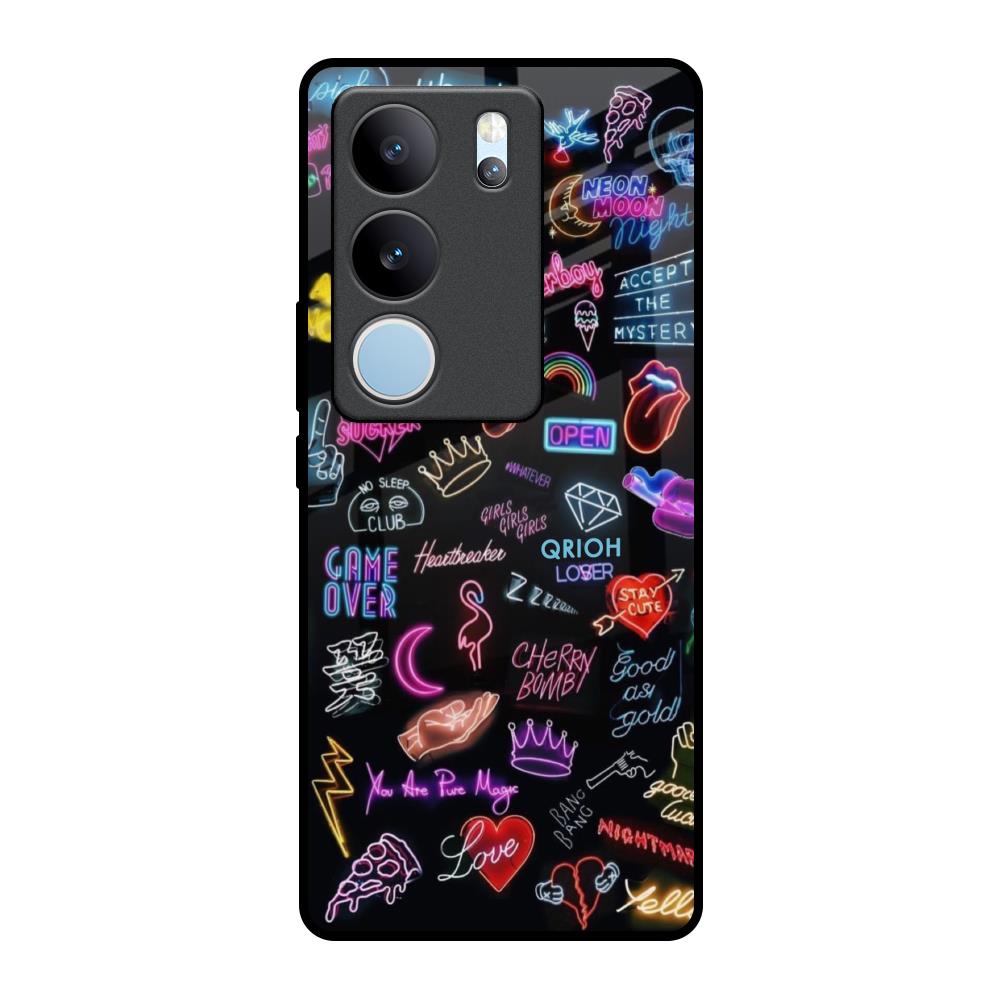Accept The Mystery Vivo V29 5G Glass Back Cover Online
