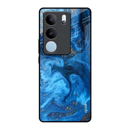 Gold Sprinkle Vivo V29 5G Glass Back Cover Online