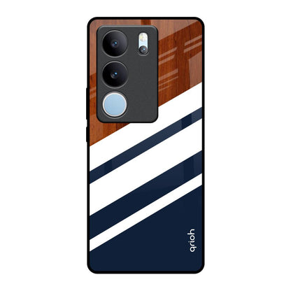 Bold Stripes Vivo V29 5G Glass Back Cover Online