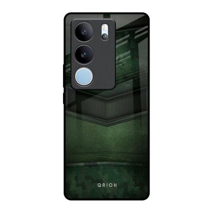 Green Leather Vivo V29 5G Glass Back Cover Online