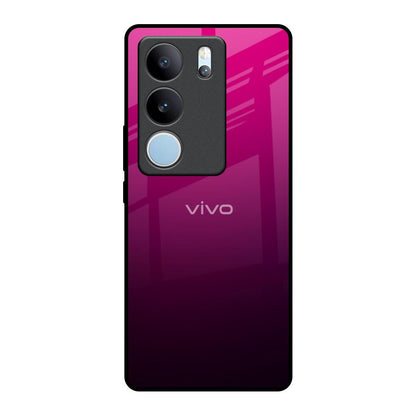 Purple Ombre Pattern Vivo V29 5G Glass Back Cover Online