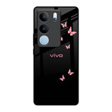 Fly Butterfly Vivo V29 5G Glass Back Cover Online