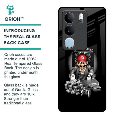 Dark Secret Glass Case for Vivo V29 5G