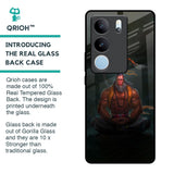 Lord Hanuman Animated Glass Case for Vivo V29 5G