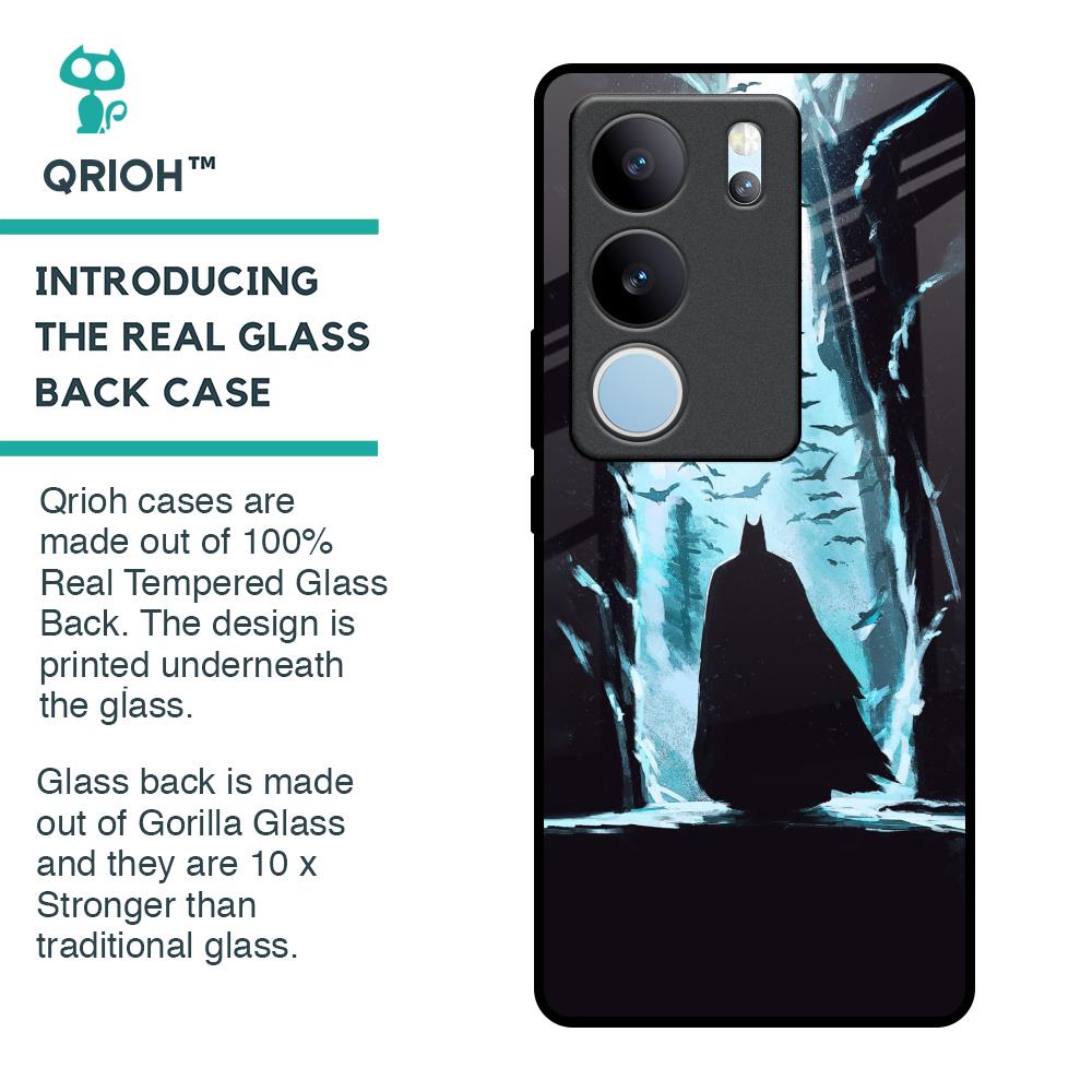 Dark Man In Cave Glass Case for Vivo V29 5G