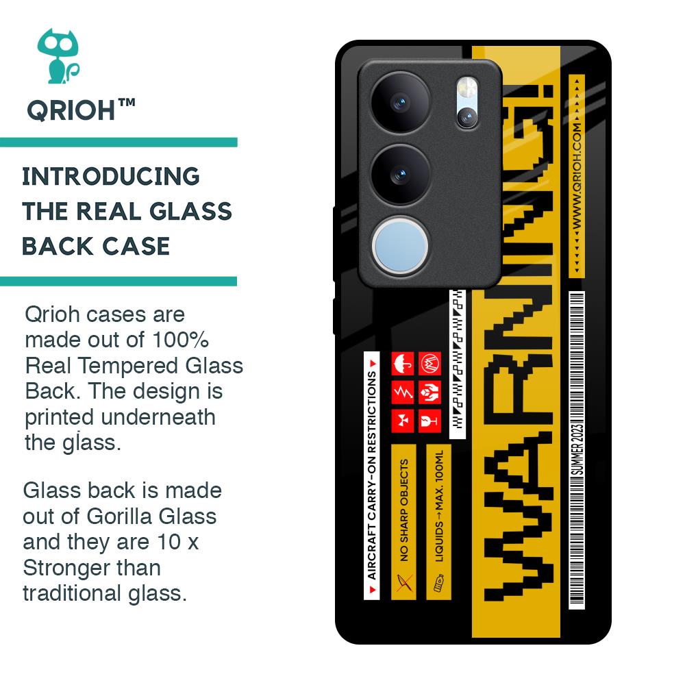 Aircraft Warning Glass Case for Vivo V29 5G